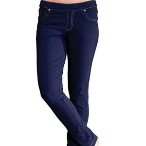 PajamaJeans Women's Skinny Jeans Indigo Medium
